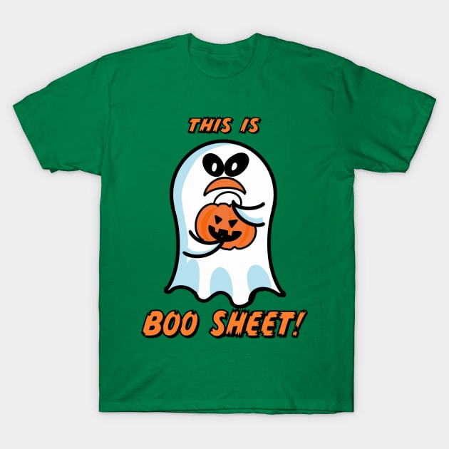 Boo Sheet! T-Shirt by ART by RAP